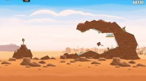 Прохождение Angry Birds Star Wars на 3 Звезды: Tatooine Уровень 1-22