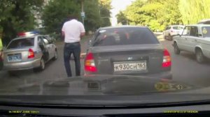 ШОК! Машина ДПС сбивает девушку. Смотреть всем!