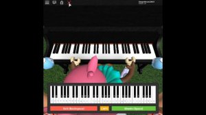 Minecraft Calm 1 on Roblox Virtual Piano