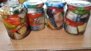 Рыбные консервы СКУМБРИЯ С ОВОЩАМИ длительного хранения