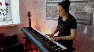 Москва - Монгол Шуудан - на стихи С. Есенина - PIANO COVER by Saprina