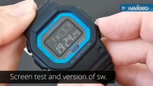 Casio module3461 (G-shock GWB 5600) secret diagnostic menus
