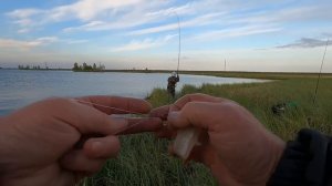 НА РЫБАЛКУ К ГОРБАЧАМ ВСЁ ТАКИ ПОПАЛИ, ХОТЬ И БЛУДИЛИ ВСЮ НОЧЬ)! ЯМАЛЬСКОЕ ОЗЕРО ДАЖЕ ЩУКУ ПОДАРИЛО