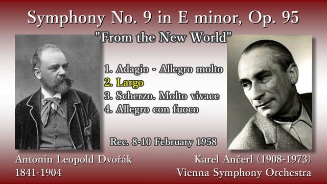 Dvořák: Symphony No. 9, Ančerl & VSO (1958) ドヴォルザーク 交響曲第9番 アンチェル смотреть онлайн