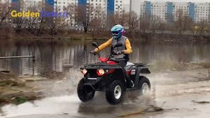 Квадроцикл Linhai Yamaha M200 / Riding Movie
