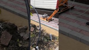 Мягкая отмостка плантекс +тротуарная плитка..из серии"чем занять себя когда скучно..в частном доме