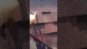 Устройство кровли. Ендова без порезки. Укладка мягкой черепицы.