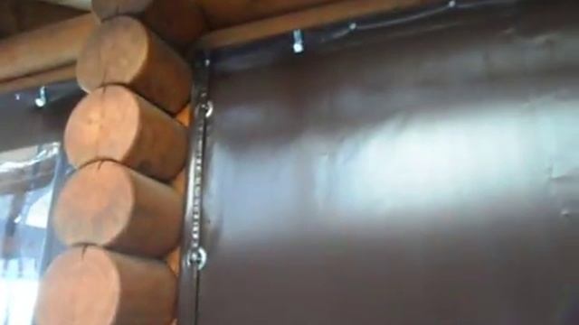 Мягкие окна на деревянную беседку. смотреть онлайн