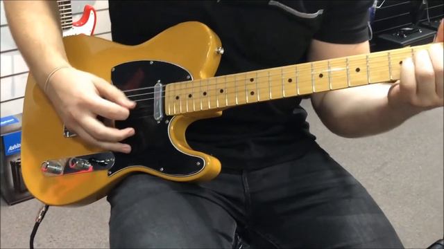 PlayThrough: Fender Player Telecaster in Butterscotch Blonde смотреть онлайн