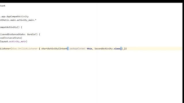 How to Move from One Activity to Another | 2020 Kotlin Updated | Make Button Open a New Activity