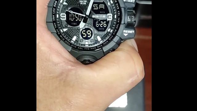 Skmei 1155 Analog - Digital Watch Time, Date & Day Setting | How To Set Skmei 1155B