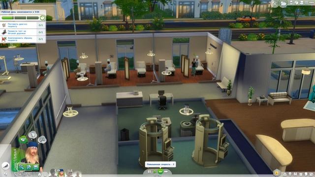 The Sims 4: На Работу! - Рождение Кэсси и вызов доктора на дом #28 смотреть онлайн