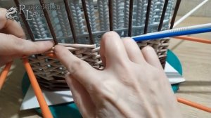 ЯПОНСКОЕ ПОСЛОЙНОЕ плетение/послойная КОСА/как сплести РОВНО/плетение из газетных трубочек