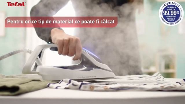 Statie de calcat Tefal Pro Express Protect GV9220E0 | Flanco смотреть онлайн
