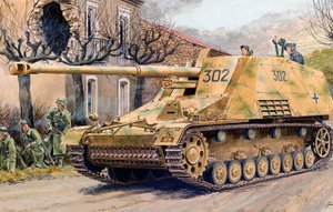War Thunder. Реалистичные бои. Обзор немецкой ПТ САУ Nashorn(носорог), ранг 3, БР 5,3.