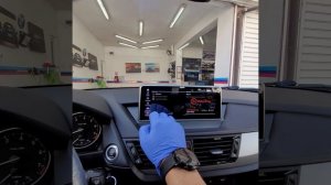 BMW X1 E84 2014 Install Android 10 with Rear Camera / БМВ Е84 монтаж на Навигация и задна камера