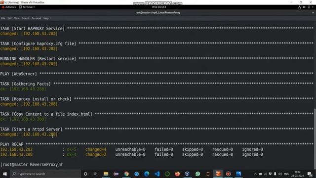 Load Balancer, Haproxy configuring using Ansible setting servers Dynamically смотреть онлайн