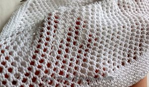 Вяжем роскошный летний ажур - Шикарная 3D сеточка спицами