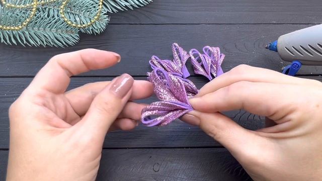 ❄️ Новогодний декор своими руками ❄️ Снежинка из фоамирана