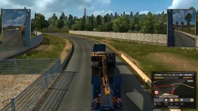 Euro Truck Simulator 2 (Renault Premium Truck Sound) смотреть онлайн