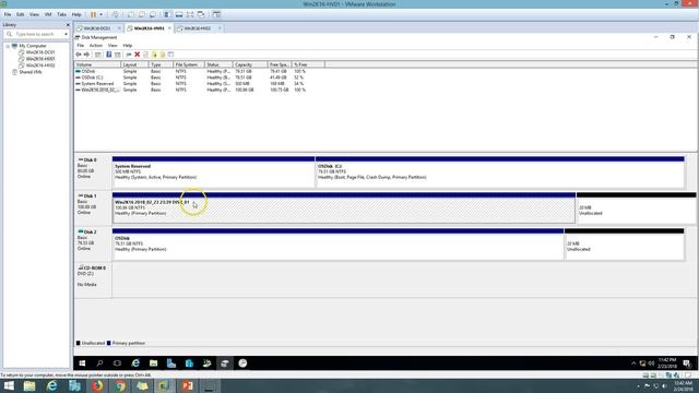 23 - Windows Server 2016 – Hyper-V Virtual Machine Backup and Restore by Using Windows Server Backu смотреть онлайн