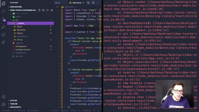 Simplificando testes de integração com React e Redux смотреть онлайн