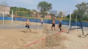Площадка для пляжного волейбола появилась в Сибирцево