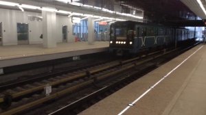 Станция метро "Технопарк" // 5 января 2018 года