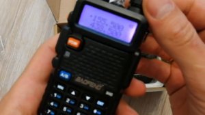 РАЦИЯ BAOFENG UV-5R ЧЕРНАЯ 8 ВАТТ - обзор - описание - характеристики - сравнение - распаковка