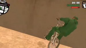 Трюки в gta San Andreas на BMX