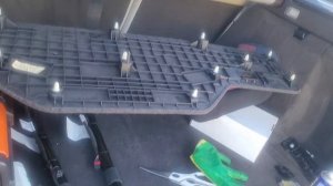 Range Rover Sport l494 замена амортизаторов крышки багажника. Replacement of trunk shock absorbers