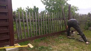 Забор Альпийская плетенка