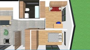 ?Если ХОЧЕШЬ ЖИТЬ, а не ВСЁ ЖИЗНЬ СТРОИТЬ \ Проект MINIK-50A Дом 6 х 10 В СКАНДИНАВСКОМ СТИЛЕ