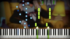 🖐 Gravity Falls - Intro (Theme, Meme Song, OST, Soundtrack) Piano Cover (Sheet Music + midi)