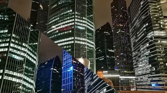 Мото поездка ночная Москва.Ночной прохват.