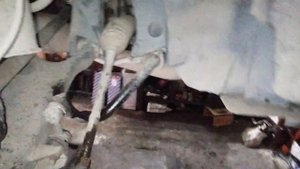 Subaru Forester 2010год 2,5л замена рулевой тяги.