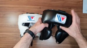 WINNING FG-2900 Training Headgear -Обзор и сравнение боксерского шлема WINNING FG-2900 размер М и L