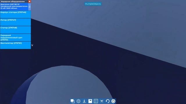 Digital Model, Цифровая модель, Насос К100-65-200 смотреть онлайн