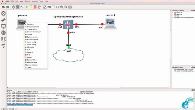 GNS3 Talks: Create a Docker based network using OVS and Linux Containers смотреть онлайн