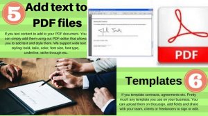 Create Digital signatures and Sign PDF documents online