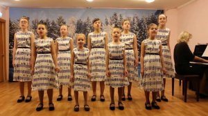 Вокальный ансамбль "Капель"  Ц. Кюи "Вербочки"