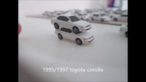 n scale cars: toyota camry, corolla, faw-vw jetta 4/25/15