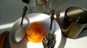 Апельсиновый чай / как просто приготовить апельсиновый чай