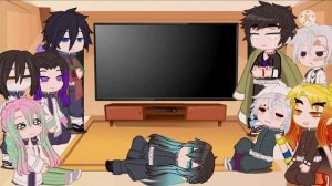 Hashira react to Hashibara Inosuke |3/6| 《Demon Slayer》 《Kamaboko squad》《Inoaoi》[This is me:3]