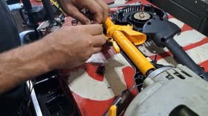 replacing a kill switch on a ryobi trimmer tp30