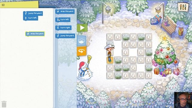 Learn Run Marco! - Winter Wonderland - Levels 11-12 - Even More Loops