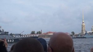 День ВМФ России. Военный корабль "Серпухов"