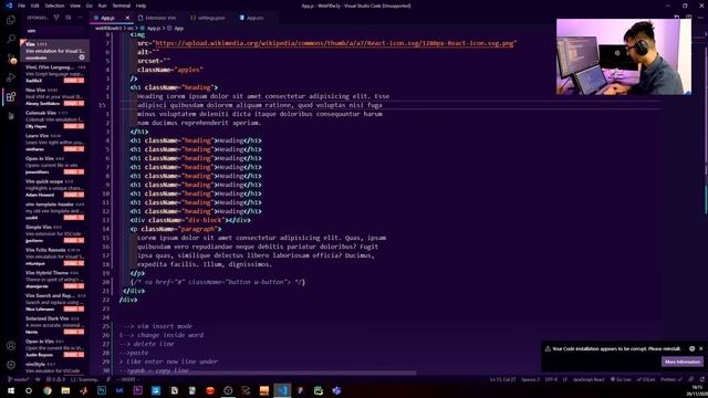 Vim Settings for VS Code Vim Extension | Cheat sheet [No Mouse Setup] смотреть онлайн
