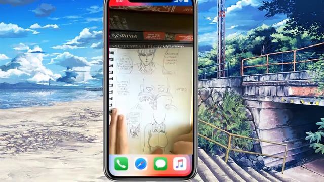 Рисую страницу манги из аниме (Ванпанчмен) смотреть онлайн