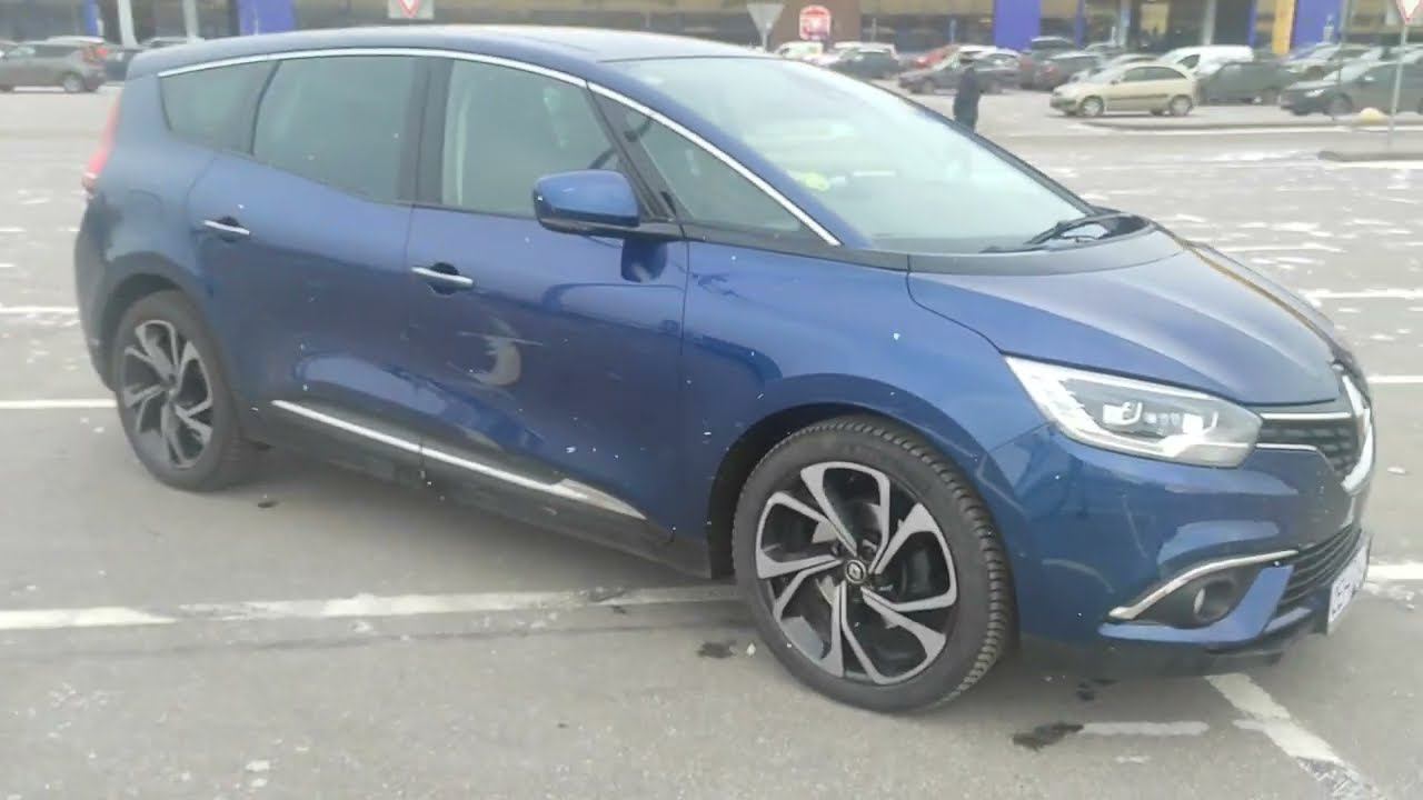 Рено Гранд Сценик синий смотреть онлайн